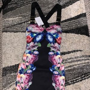 Brand new with tag! Ted Baker fitted floral dress